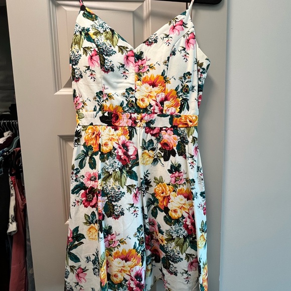 Emerald Sundae Dresses & Skirts - Floral Tulle Skirt Dress